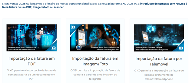 Funcionalidades de Importação Inteligente